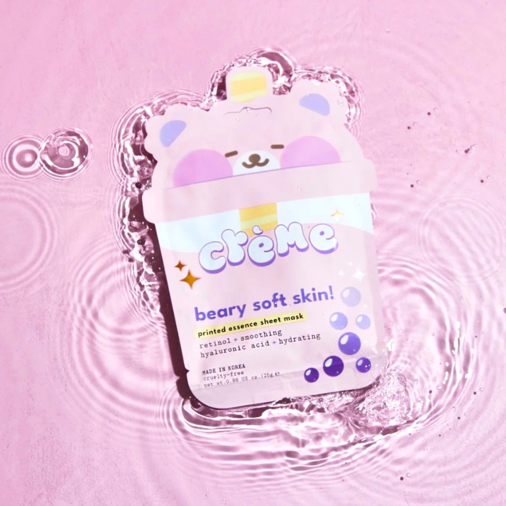 The Crème Shop Beary soft skin!